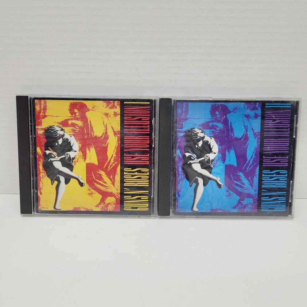 Guns N Roses ~ Use Your Illusion 1 & 2 On CD (1991 Geffen)